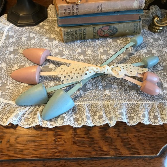 vintage Accessories - 2 sets vintage 1950's shoe stays